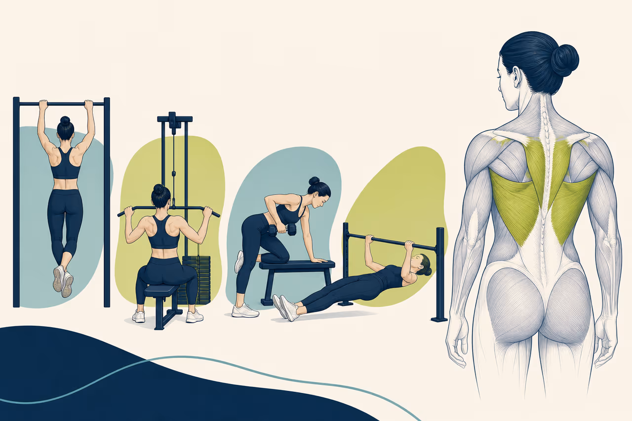 Editorial cover illustration about pulling movement patterns explained.