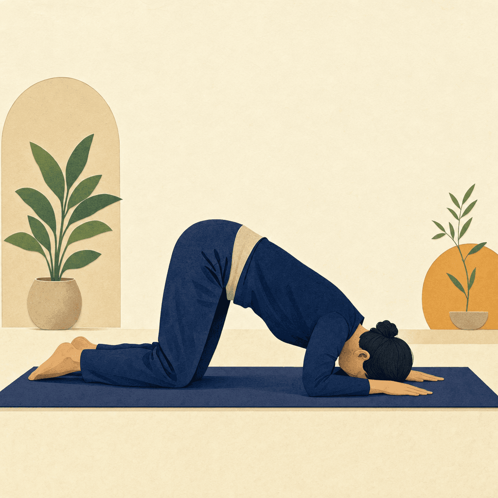 A practitioner demonstrating a lower-strain Eight-Point Salute transition.