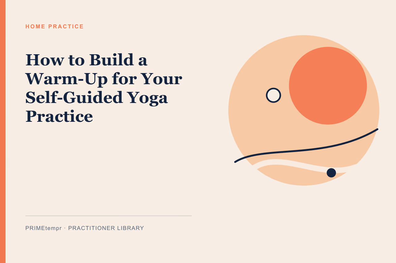 Minimalist home yoga setup with a practitioner doing gentle seated mobility work.