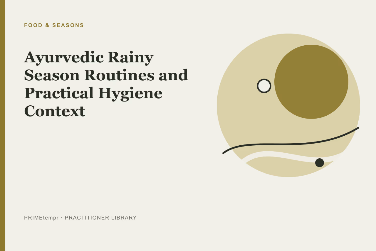 Editorial illustration of a quiet study space during a rainy day