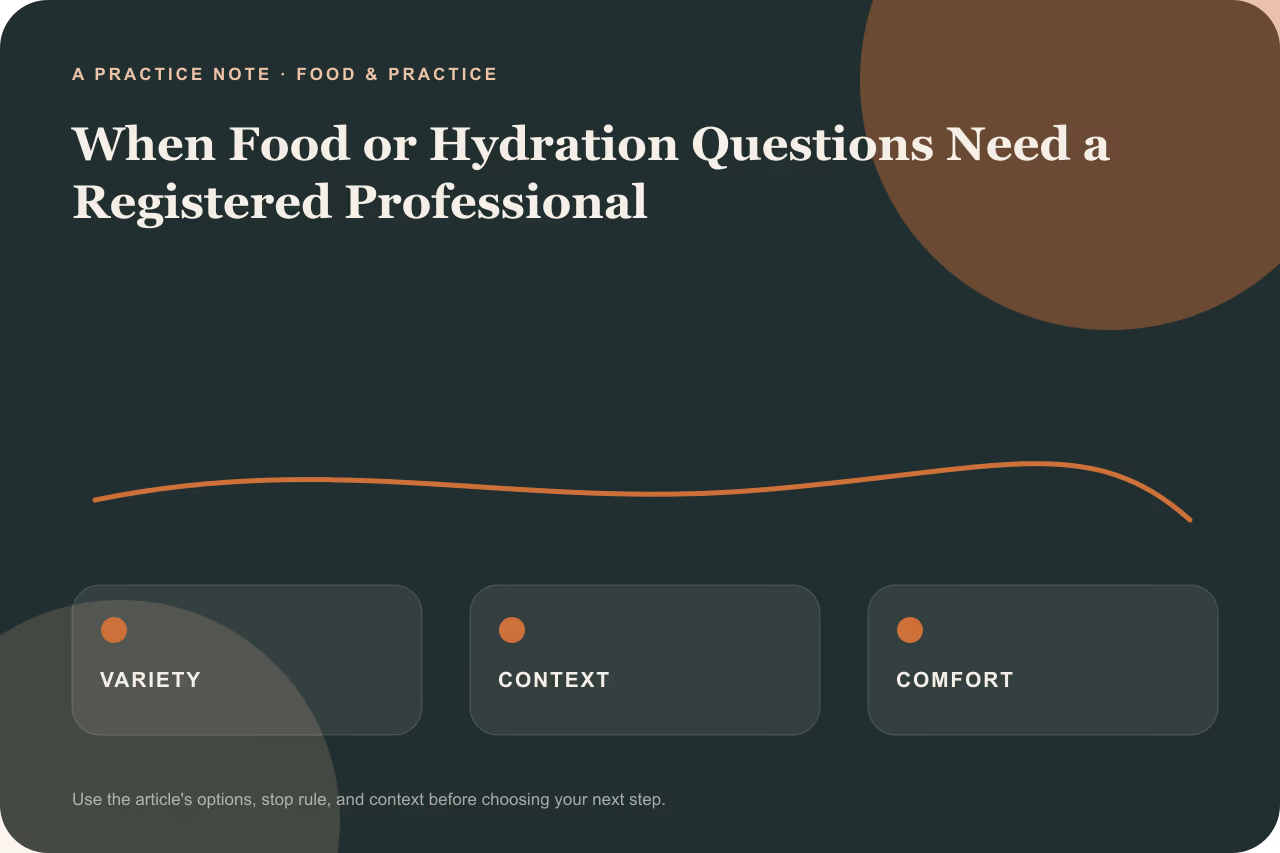 Diagram showing the scope of general lifestyle education versus clinical professional care.